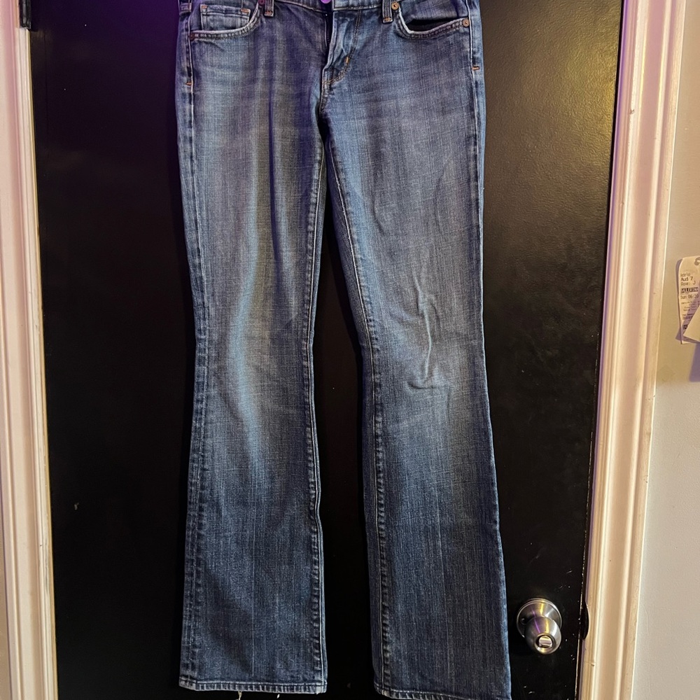 Wimbledon Dark Blue Flare Jeans